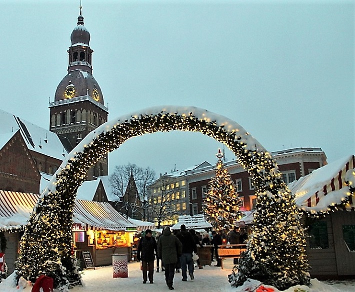 Old Riga at Christmas